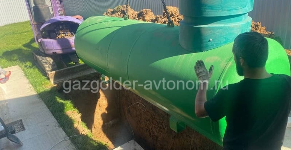 Требования к установке газгольдера на участке в Клину