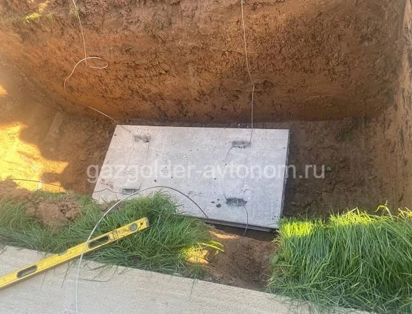 Монтаж подземных газгольдеров в Клину